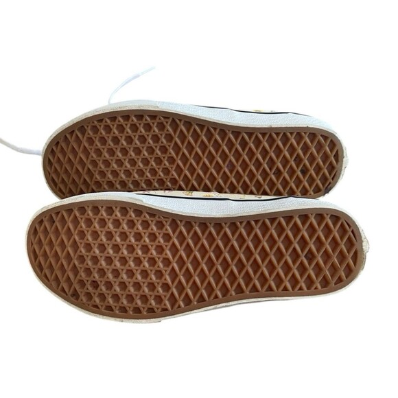 Vans Doheny Pressed Flower Floral Canvas Shoes Women’s Size 8 Cream Multicolor - Picture 9 of 9